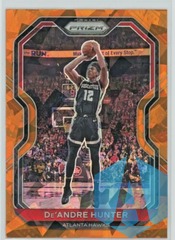 2020-21 Panini Prizm Orange Ice Prizm #38 De'Andre Hunter